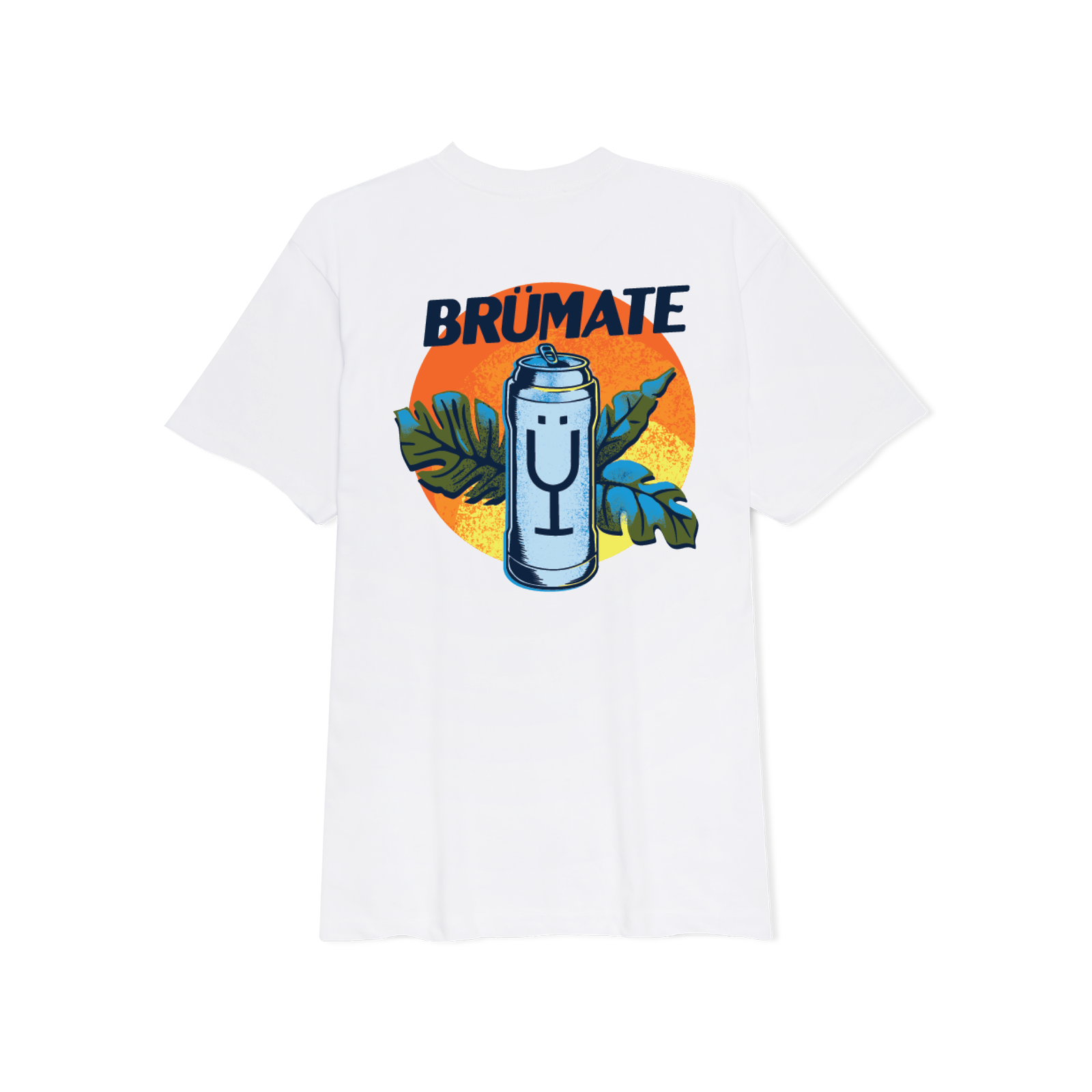 Summer Throwback Tee | White - Bright Style
