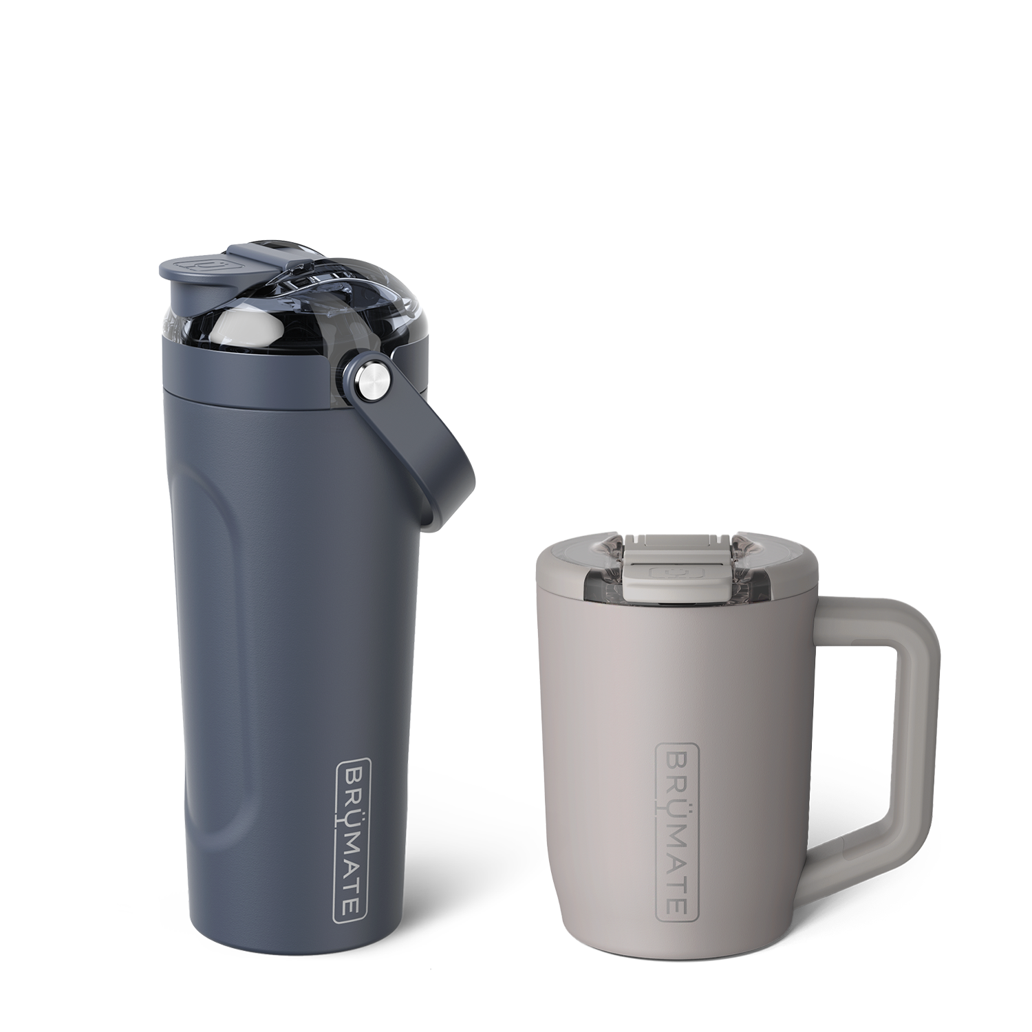 Hydrate + Caffeinate Bundle | Mocha & Nightfall Blue | 15oz/25oz - Easy Care