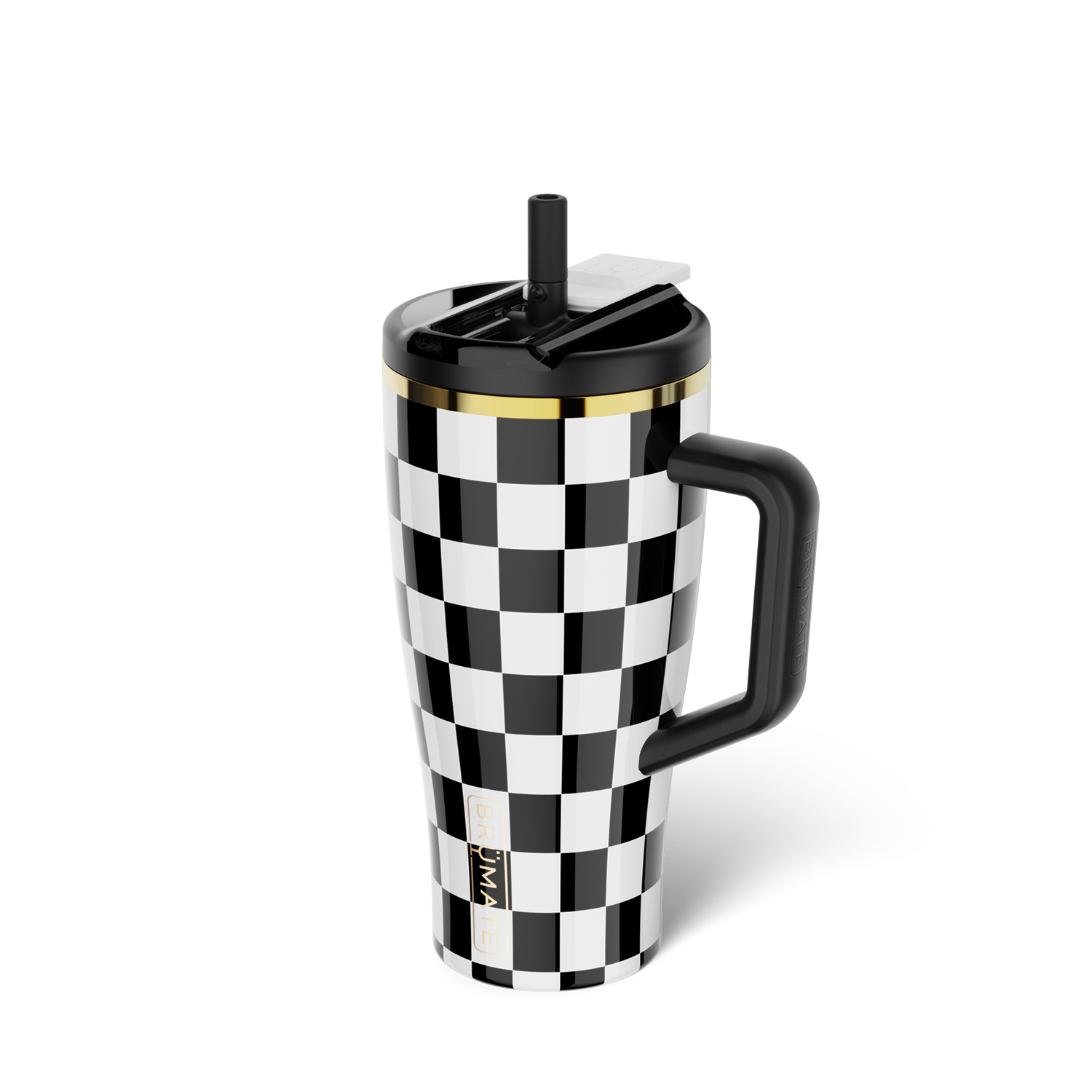 Era Flip 30oz | Black & White Checker - Easy Care