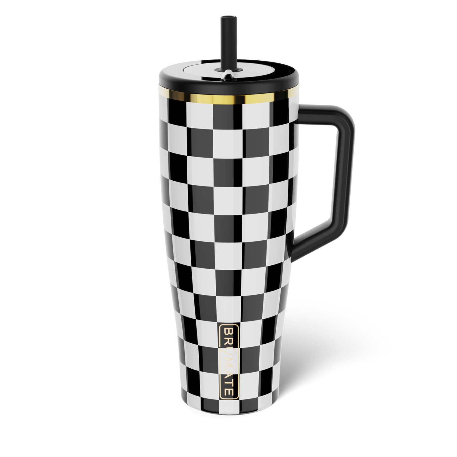 Era 40oz | Black & White Checker - Clean Choice