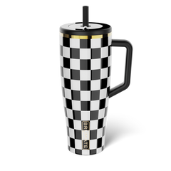 Era 40oz | Black & White Checker - Clean Choice