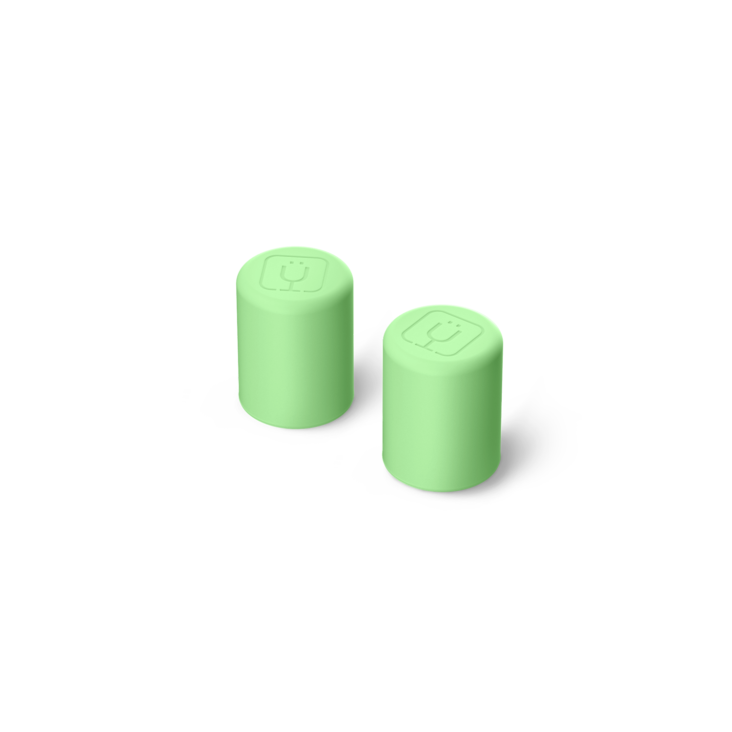 Magnetic Straw Cover | Kiwi | 2-Pack - Clean Pour