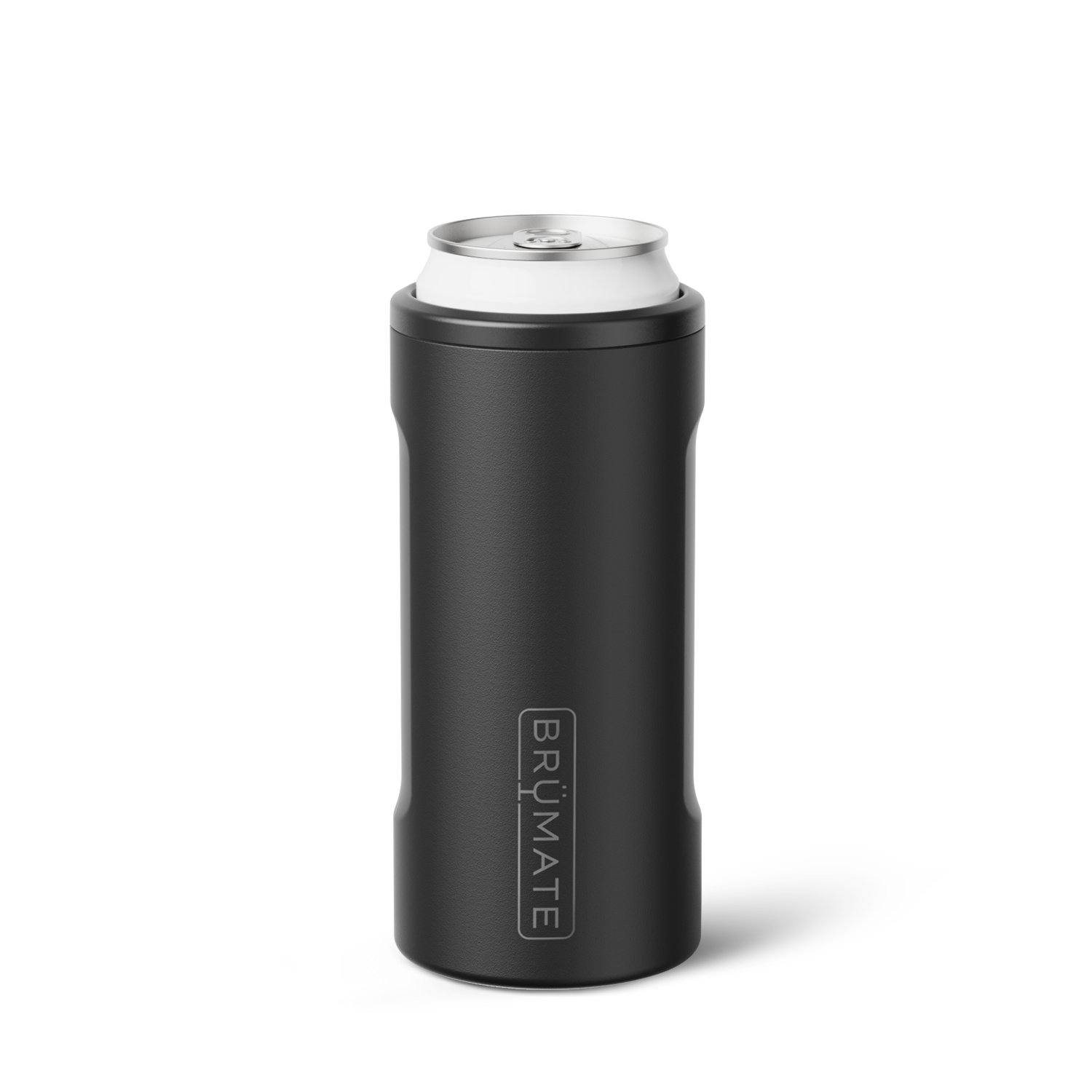 Hopsulator Slim | Matte Black | 12oz Slim Cans - Easy Care
