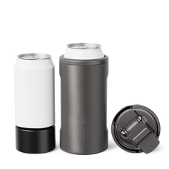 Hopsulator Trio | Black Stainless | 12/16oz Standard Cans - Simple Refresh