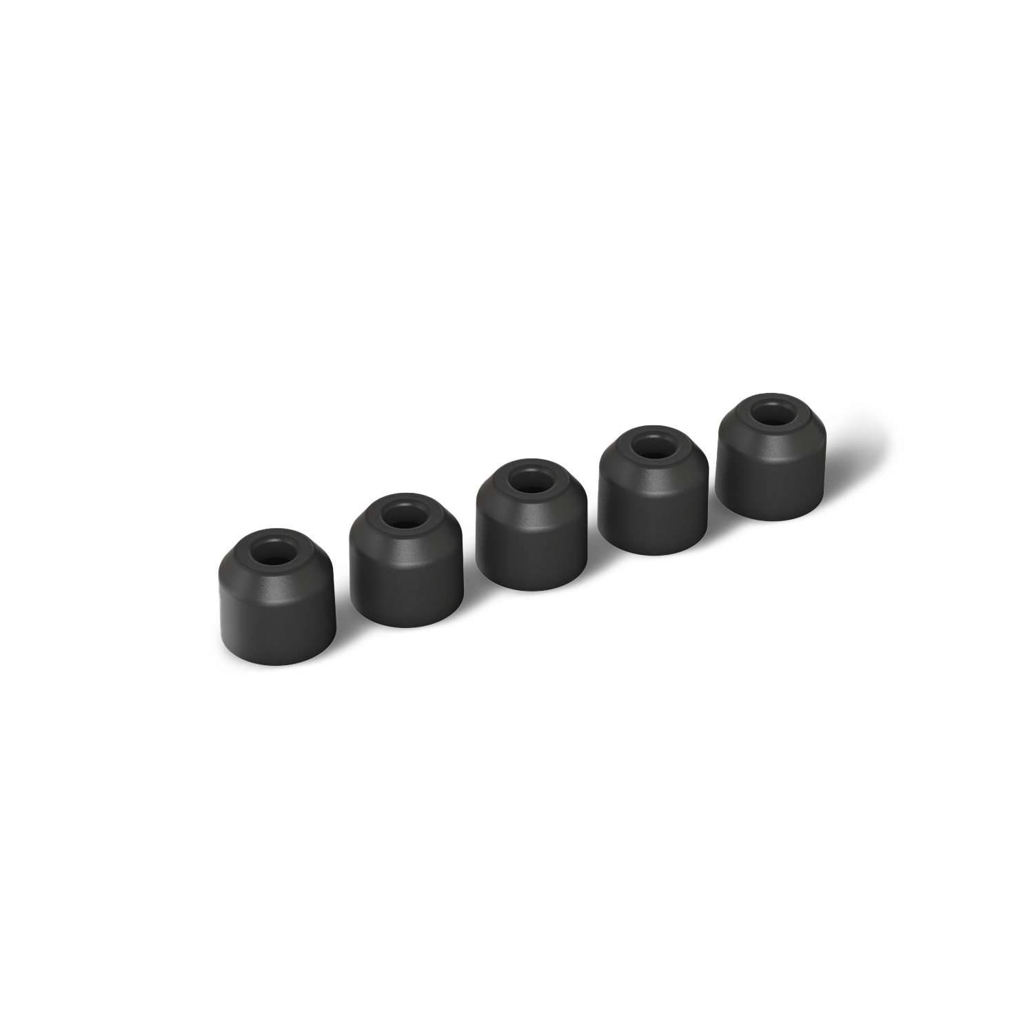 Paragon Replacement Mouth Piece - Black (Pack of 5) - Quick Replace