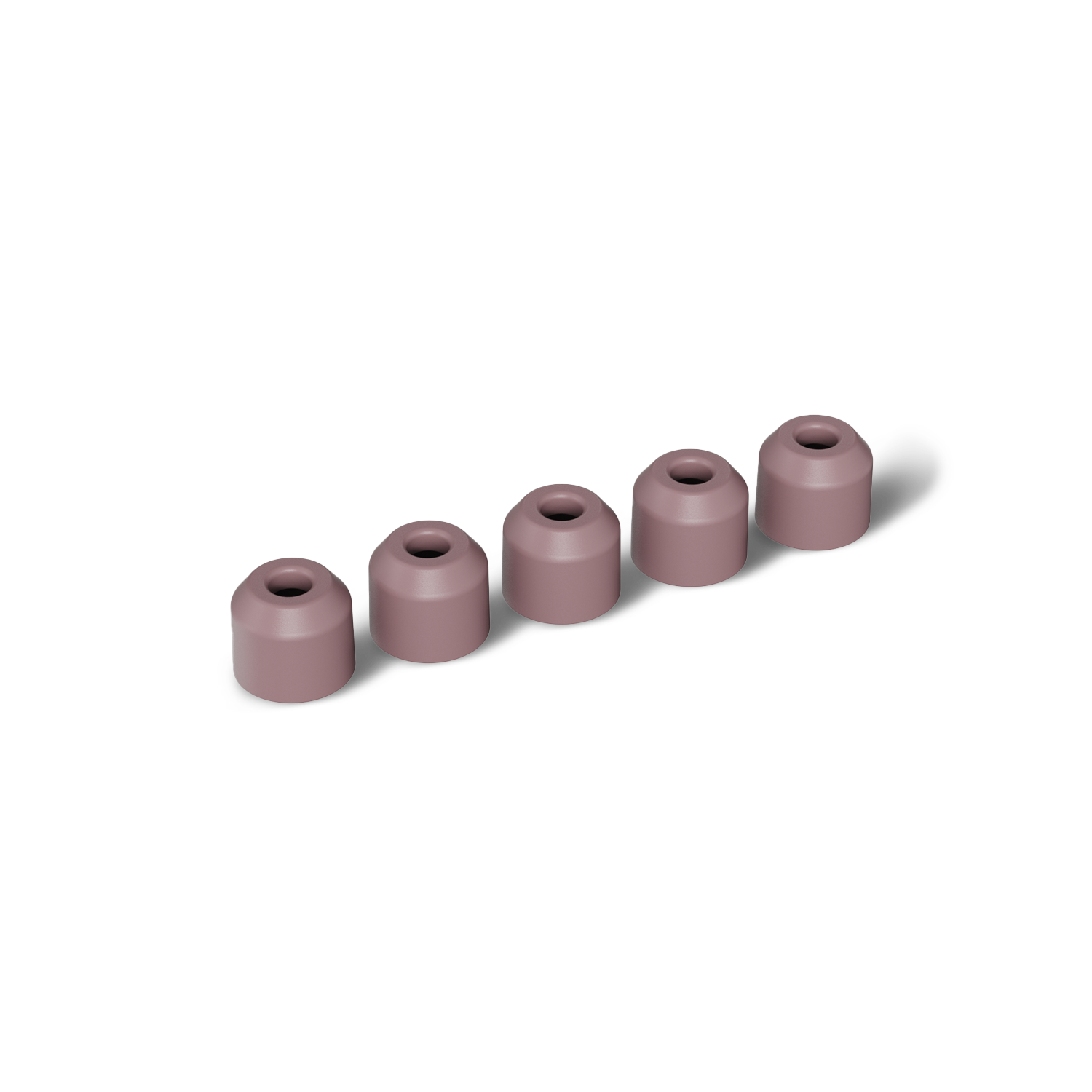 Paragon Replacement Mouth Piece - Rose Taupe (Pack of 5) - Easy Replace