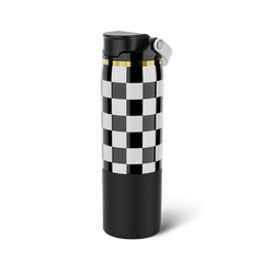 Rise 25oz | Black & White Checker - Easy Care