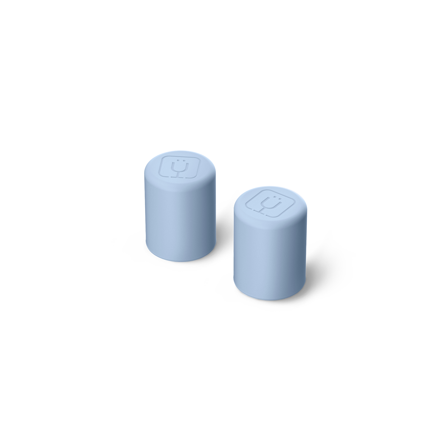 Magnetic Straw Covers | Capri | 2-Pack - Easy Replace