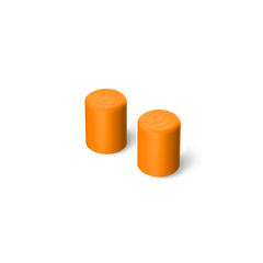 Magnetic Straw Cover | Clementine | 2-Pack - Clean Pour