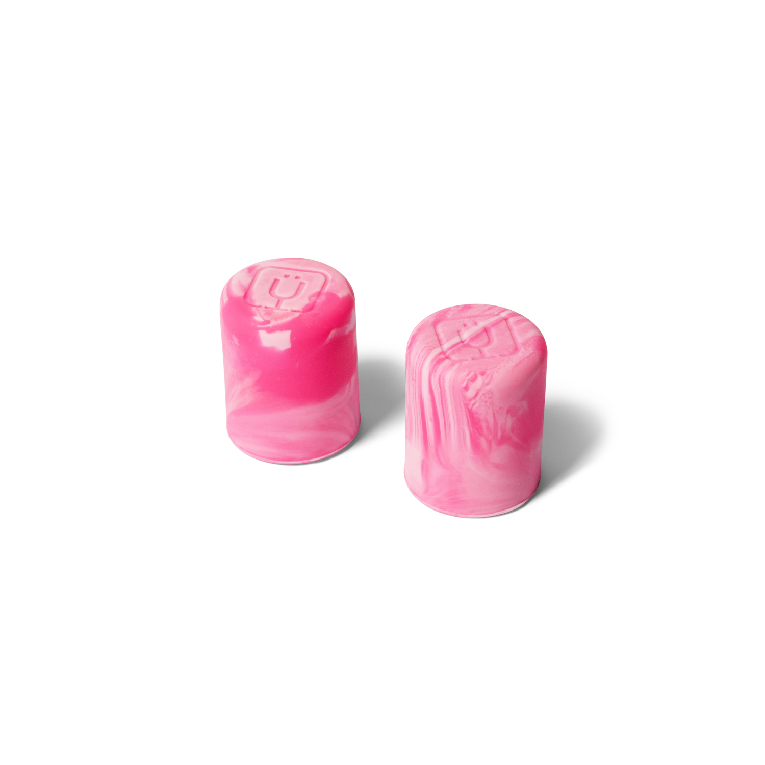 Magnetic Straw Cover | Pink Swirl | 2-Pack - Clean Pour