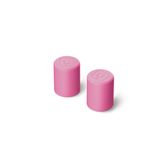 Magnetic Straw Cover | Pink Gingham | 2-Pack - Easy Replace