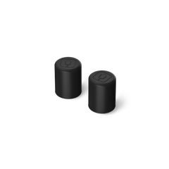 Magnetic Straw Cover | Black | 2-Pack - Quick Replace