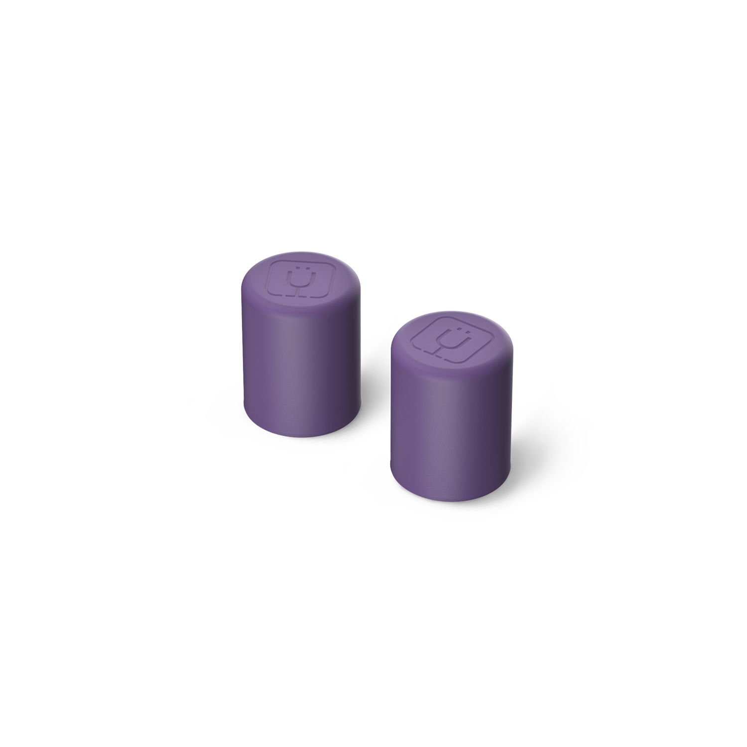 Magnetic Straw Cover | Dark Aura | 2-Pack - Quick Replace
