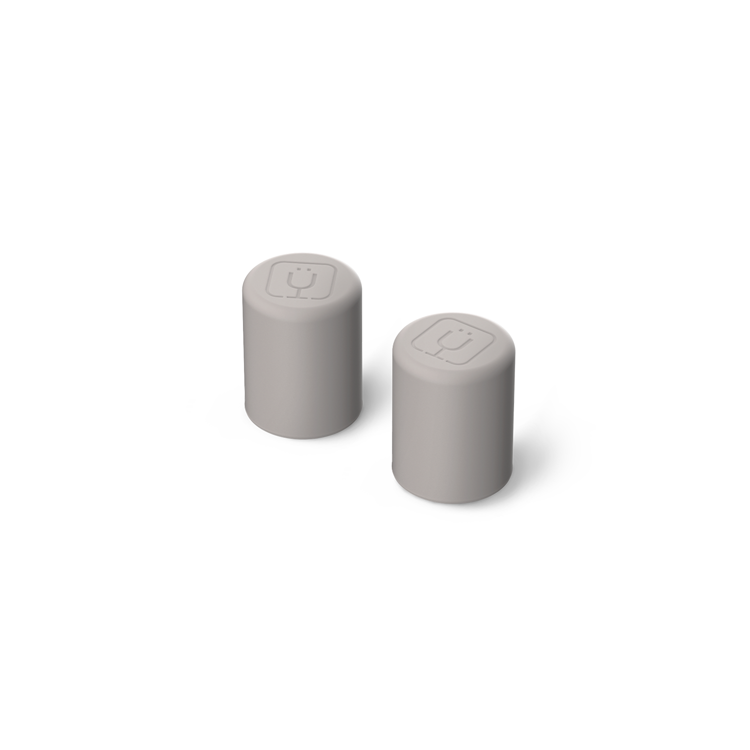 Magnetic Straw Cover | Mocha | 2-Pack - Easy Replace