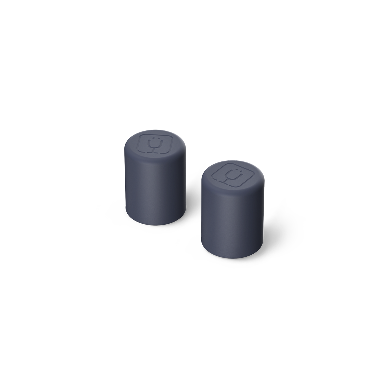 Magnetic Straw Cover | Nightfall Blue | 2-Pack - Secure Seal