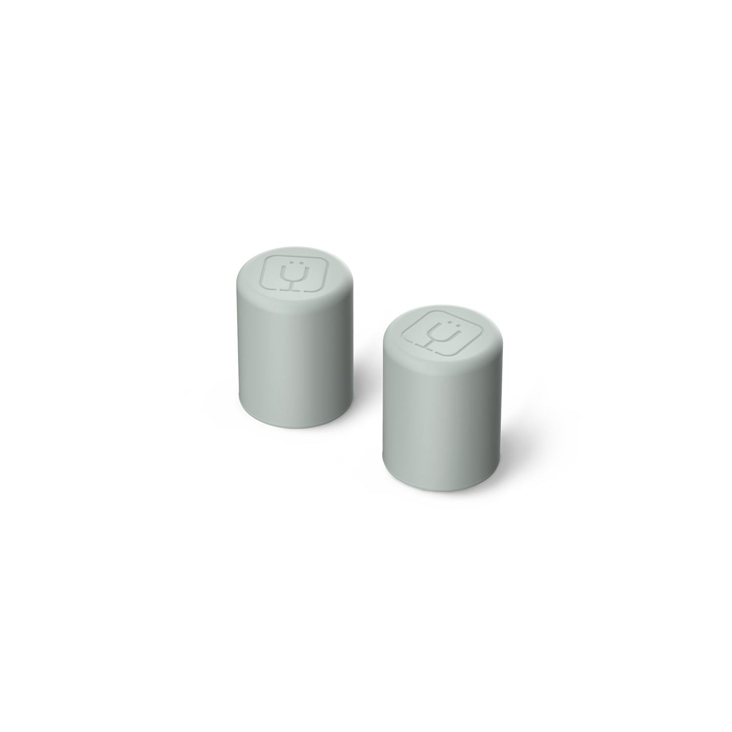 Magnetic Straw Cover | Sage | 2-Pack - Clean Pour