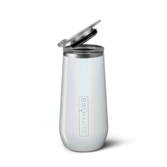 Champagne Flute | Glitter White | 12oz - Premium Serve